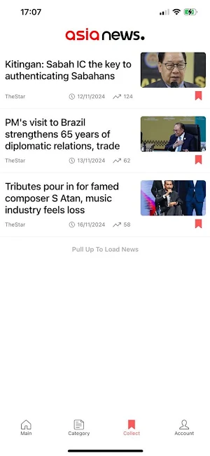 Asia News Screenshot 3