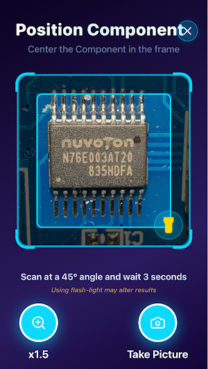 ElectroScan AI: Chip Scanner Screenshot 3