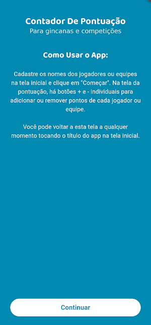 Contador de Pontuação Screenshot 2