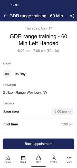 Golfzon Range Screenshot 2