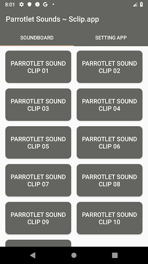 Parrotlet Sound Collections ~ Sclip.app Screenshot 0