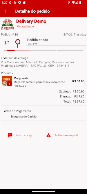 Limeira Food Screenshot 2