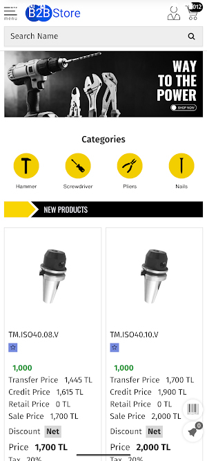 Store 7 B2B Store Screenshot 0
