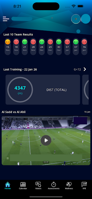 Qatar Player App Screenshot 0