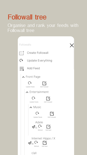 RSS Feed Reader & Generator Screenshot 1