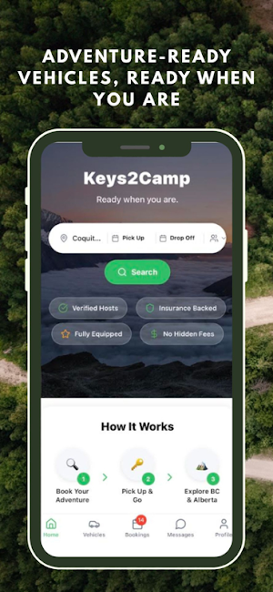 Keys2Camp Screenshot 0