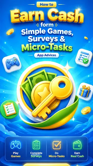 (Keycash) Earning App Workflow Screenshot 0