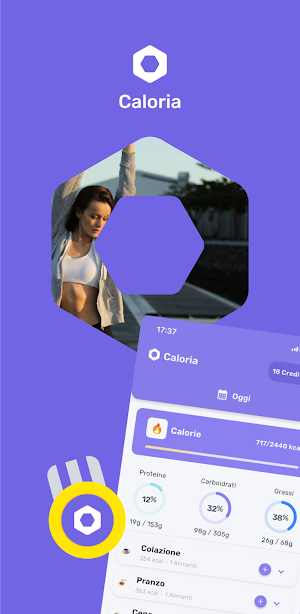 Caloria: AI Calories Tracking Screenshot 0