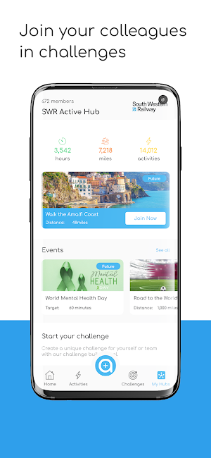myActiveHub Screenshot 1