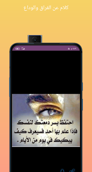 كلام عن الفراق والوداع Screenshot 2