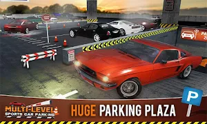 Multi-storey Sports Car Parking Simulator 2019 Screenshot 0
