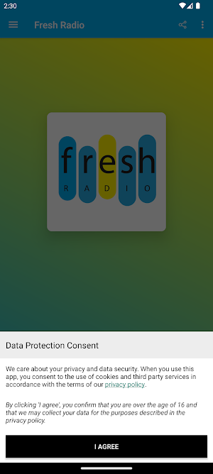 Fresh Radio Screenshot 1
