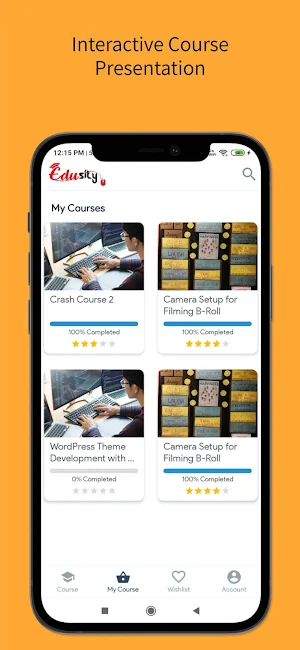 K-Edusity_Online Learning App Clone-Lite Screenshot 2