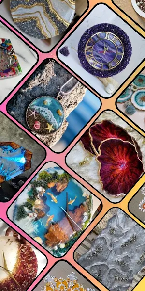 Epoxy Resin Art Ideas Screenshot 0