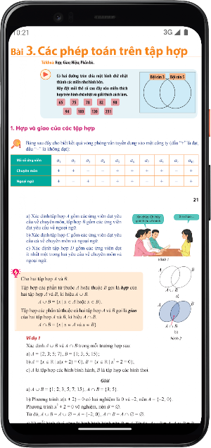 Toán Lớp10 - Tập một Screenshot 2