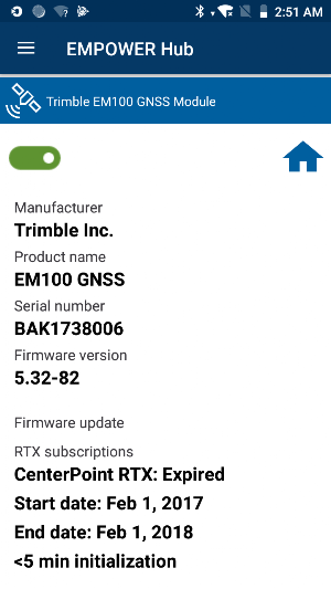 EMPOWER EM100 Service Screenshot 1