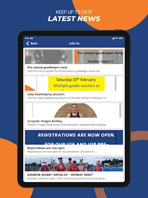 Tauranga Hockey Association Screenshot 3