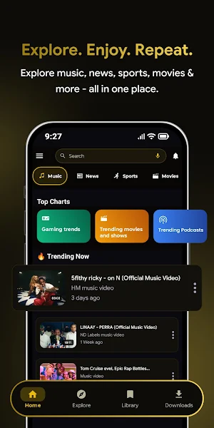 Tube Video & Music Downloader Screenshot 1