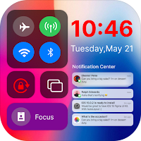 Control Center: iOS 17 Simple