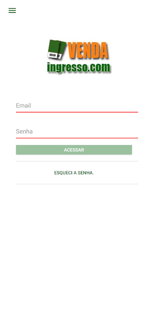 Venda Ingresso Screenshot 0