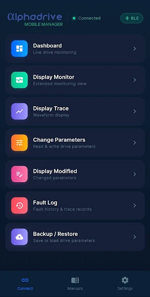 Alphadrive Mobile Manager Screenshot 0