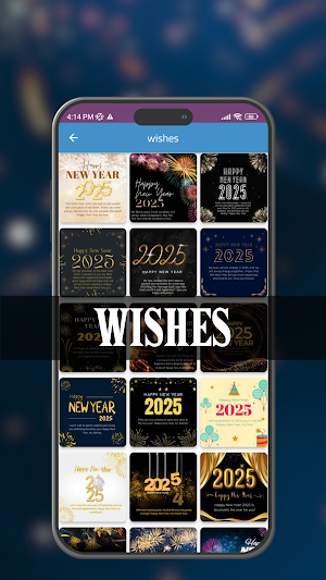 Happy New Year Wishes 2025 Screenshot 2