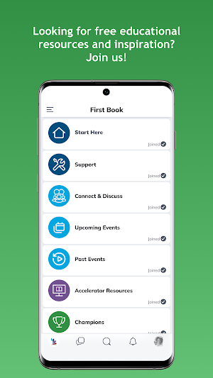 First Book Community Screenshot 2