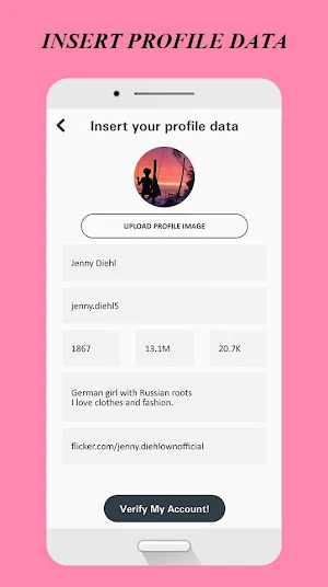 Verify Account Simulator Screenshot 1