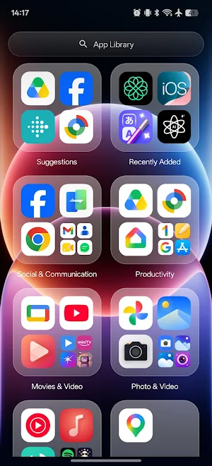 Launcher OS 26 Screenshot 1