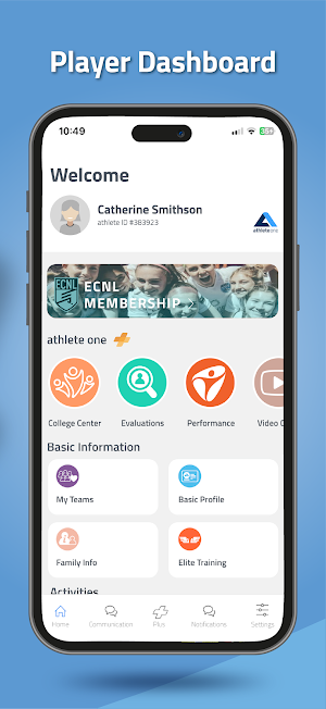 athlete one + Screenshot 1