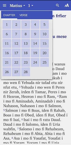 Porsion Alkitab Irarutu Screenshot 2