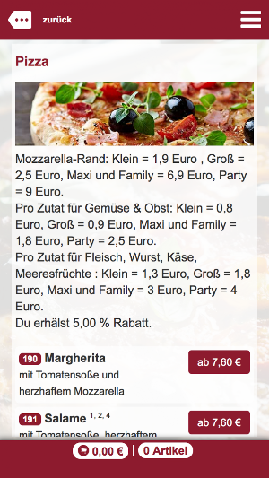 Pazzo Pizza Screenshot 1
