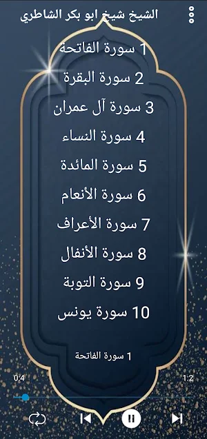 الشاطري قرآن كريم بدون نت Screenshot 1