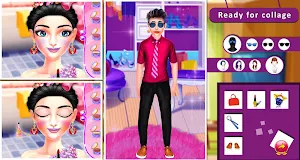 College Dress-up Girls Game: Get ready for Collage Screenshot 2