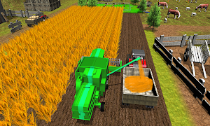 Real Tractor Driver 2020: Modern Farming Simulator Screenshot 2