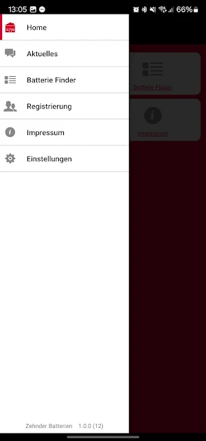 Zehnder Batterien AG Screenshot 1