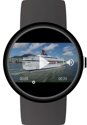Video Gallery for Wear OS (Android Wear) Screenshot 0