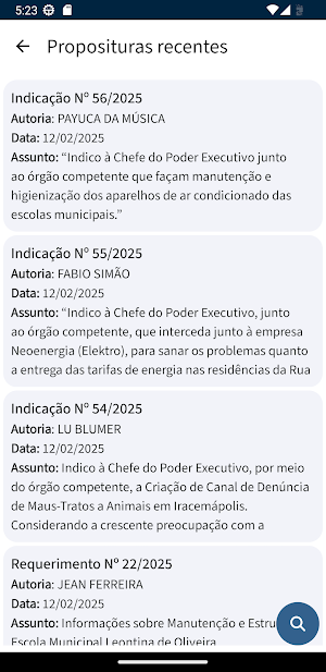 Câmara Municipal Iracemápolis Screenshot 2