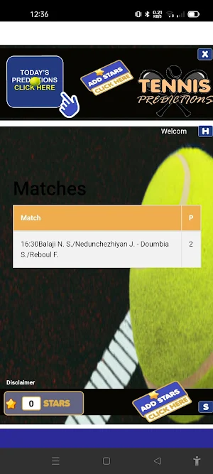 Vip Tennis Predictions Screenshot 2