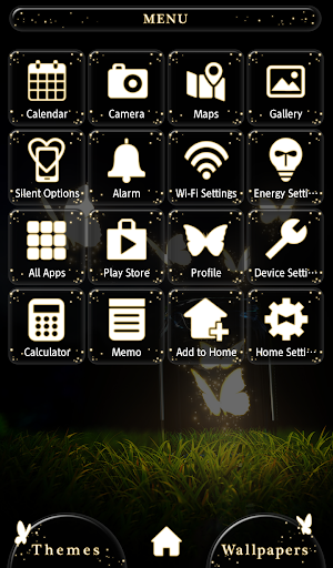 Luminescent Butterflies Theme Screenshot 1