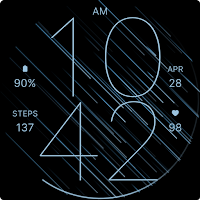 Speed Blue Watch Face