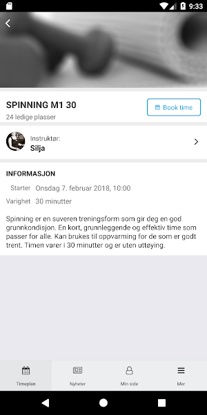 Frisk Treningssenter Ølen Screenshot 1