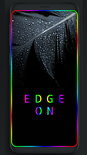 Edge Lighting - Rounded Corner - Edge Notification Screenshot 1