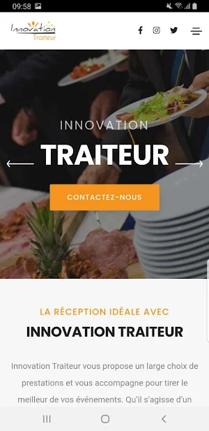Innovation Traiteur Screenshot 0