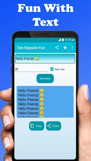 Text Repeater Fun Screenshot 1