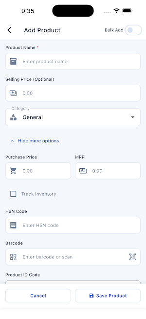 BillZo:Invoice&POS Billing App Screenshot 1