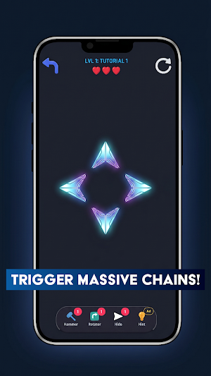 Vector Void: Arrow Puzzle Screenshot 1