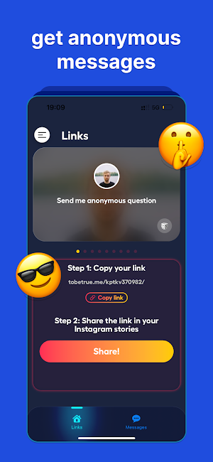 tbt: get anonymous questions Screenshot 0