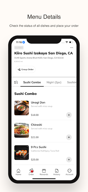 Kiiro Sushi Izakaya Screenshot 1