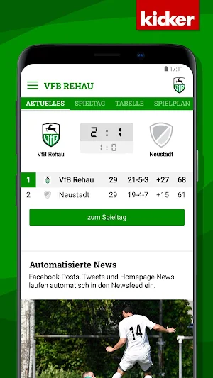 VfB Rehau Screenshot 2